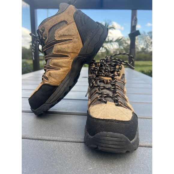 Wrangler Men Steel Toe Oil Resistant Work Boots Size 9.5 main image 4